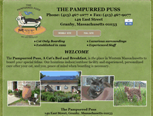 Tablet Screenshot of pampurredpuss.com